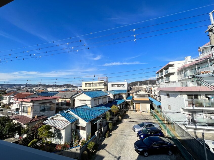 室内からの展望 クリエオーレ神田Ⅱ