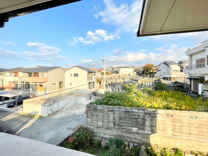 室内からの展望 大亀谷貸家