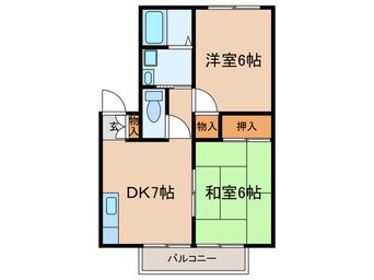 間取図 ヴュー深草