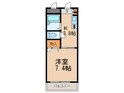 柴崎ハイツ鴨子ヶ原の間取図