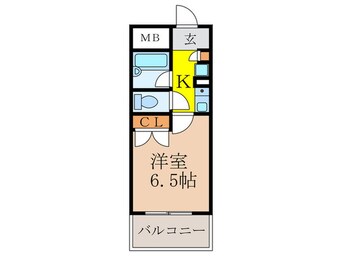 間取図 エスリード新大阪第5(201)