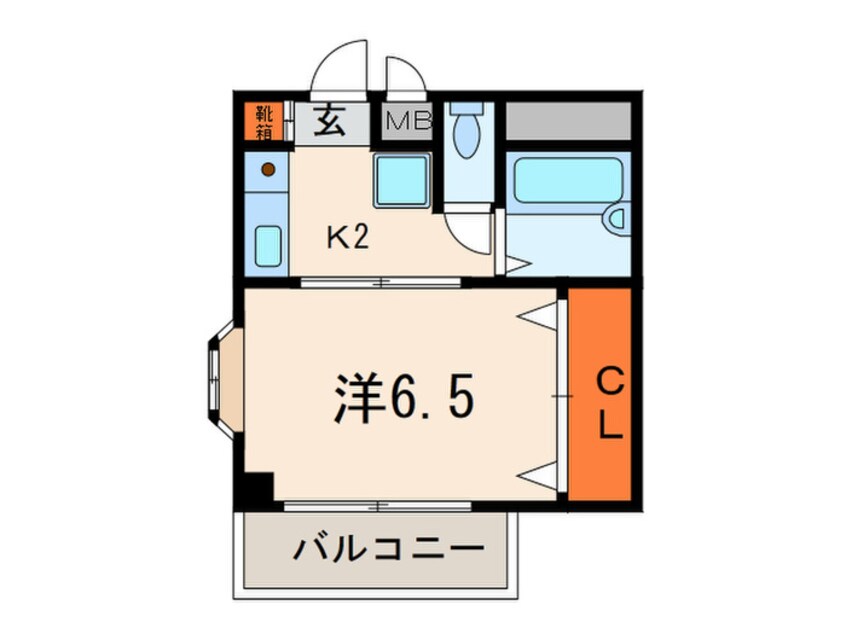 間取図 柴崎マンションＮＡＤＡＫＩＴＡ