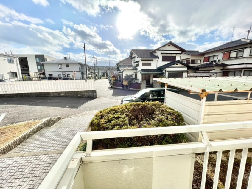 室内からの展望 ハイツ北浦