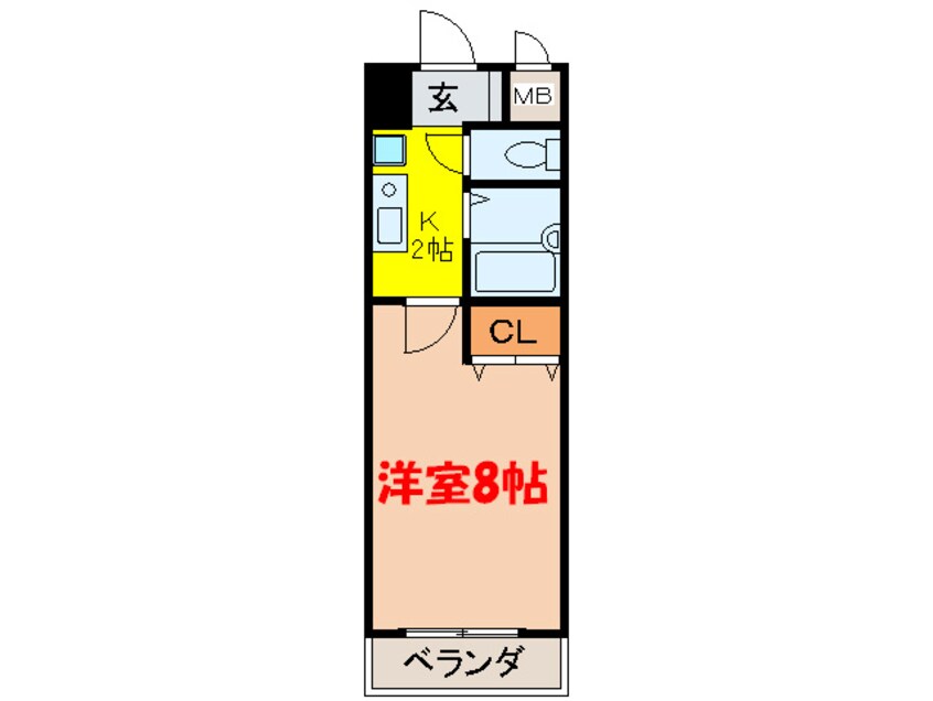 間取図 グラン・ドゥ・ルイ