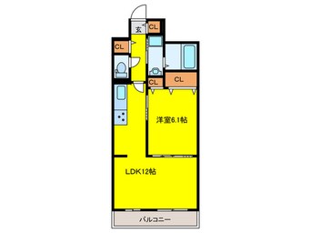 間取図 アルモニーブラッセ