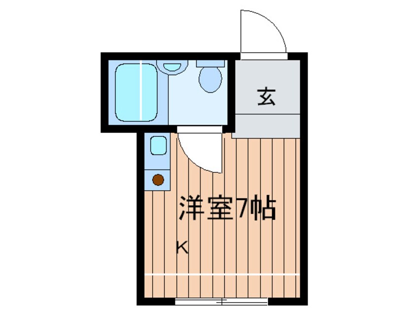 間取図 上本町ロイヤルハイツ