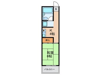 間取図 エスコート中崎