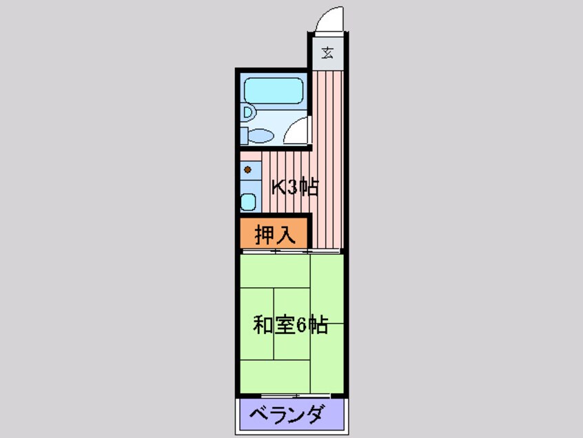 間取図 エスコート中崎