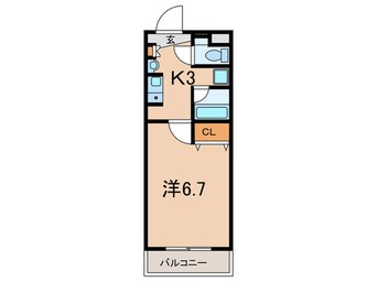 間取図 イーストコート