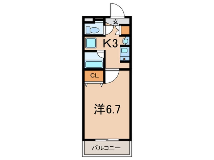 間取図 イーストコート
