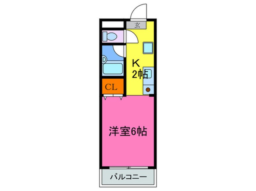 間取図 瀬高マンション