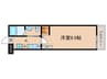 パレ五条清水 1Kの間取り