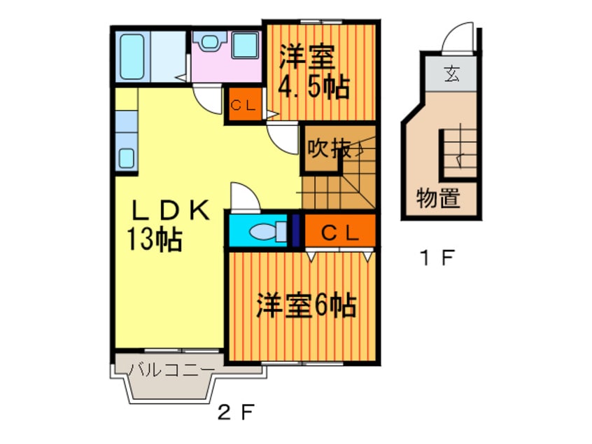 間取図 フォレスト桜坂