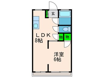 間取図 小堀マンション