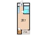 ハイツホリデ－ 1Rの間取り