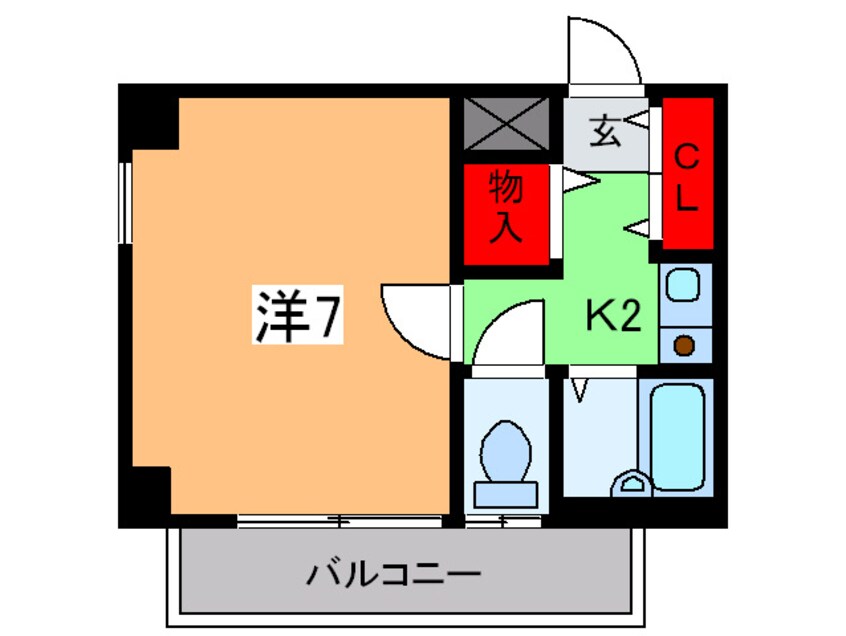 間取図 舟橋青山ビル