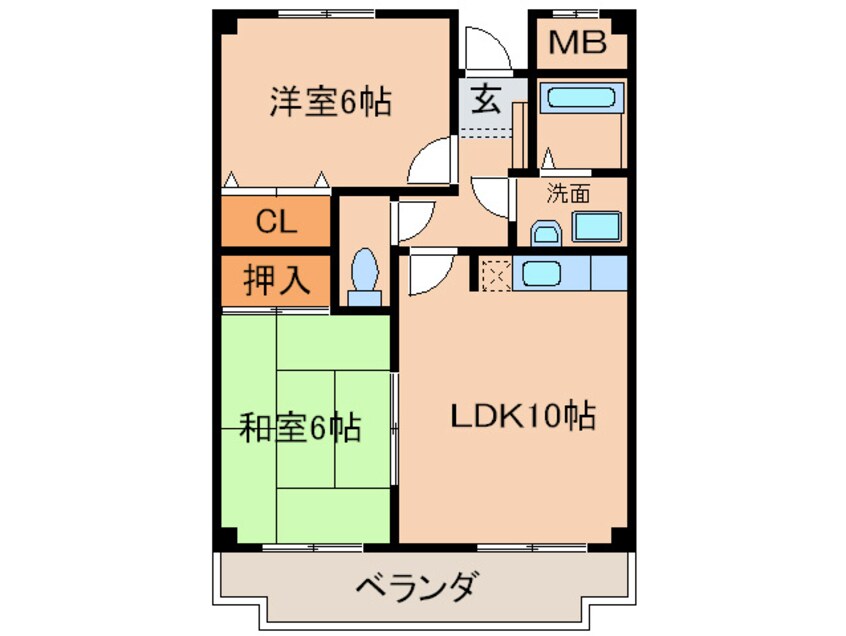 間取図 コアスターレ赤井