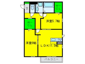 間取図 ミナミ浜寺