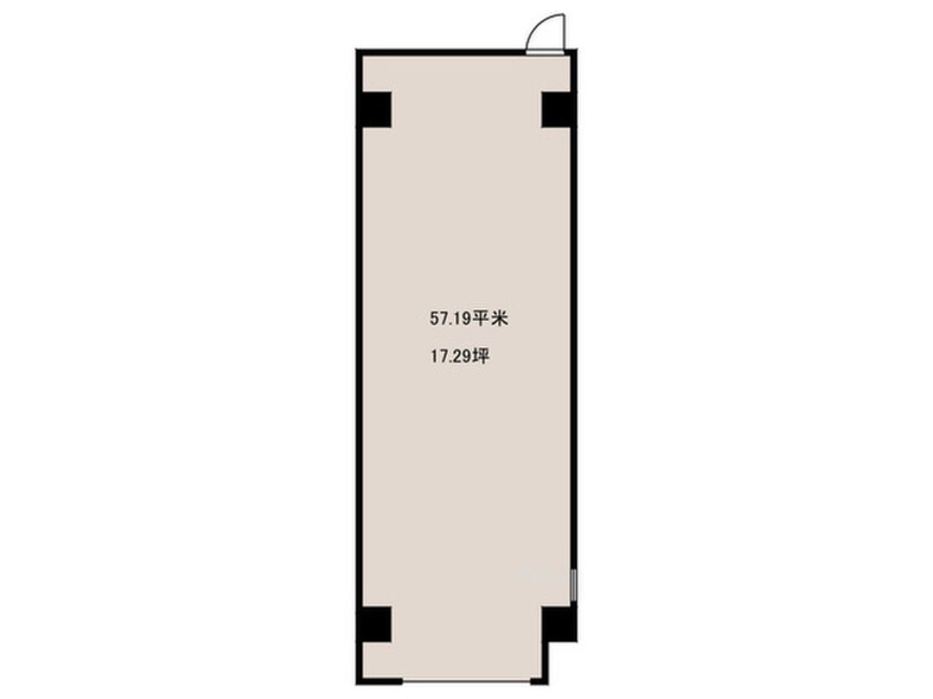 間取図 パークス堺筋本町