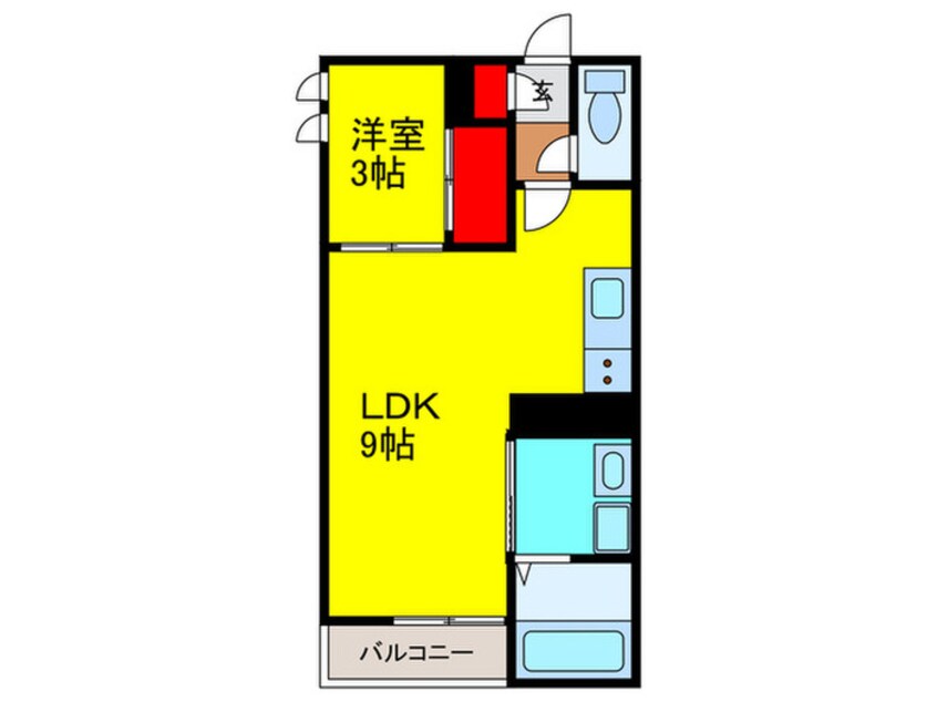 間取図 GRANDTIC南巽駅