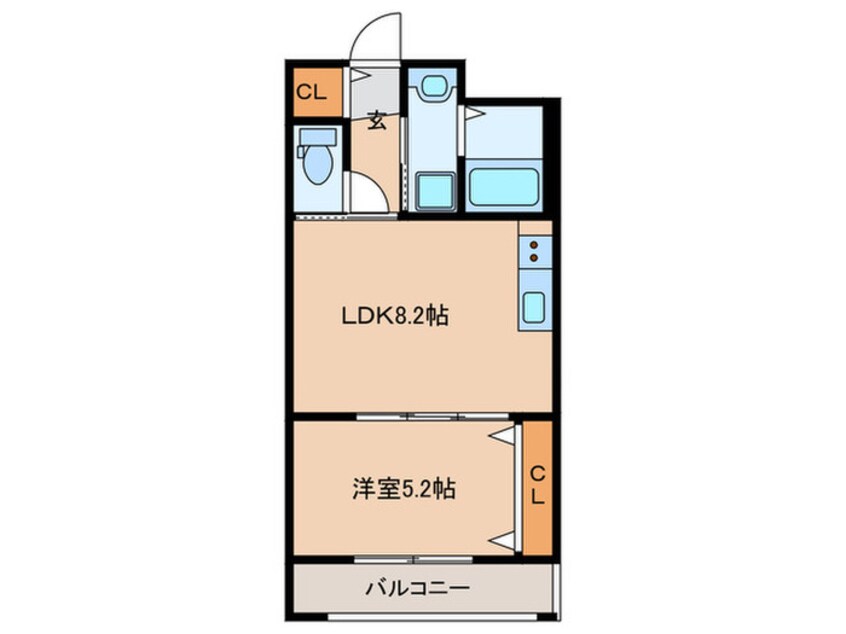 間取図 ディア箕面