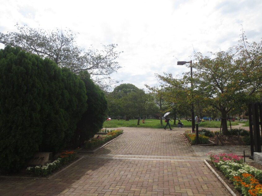 元浜緑地(公園)まで350m 真砂ハイツⅡ