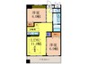 第２０関根マンション 2LDKの間取り