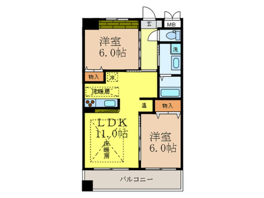 間取図 第２０関根マンション