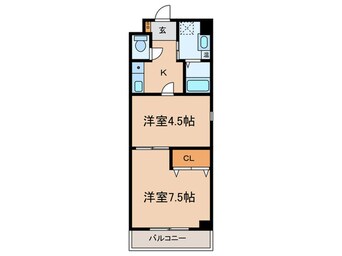 間取図 ト－シンクレ－ル塚口