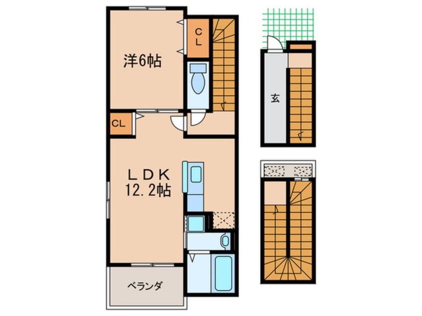 間取図 フェリチェート