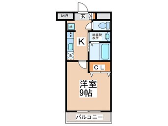 間取図 Feliz高石