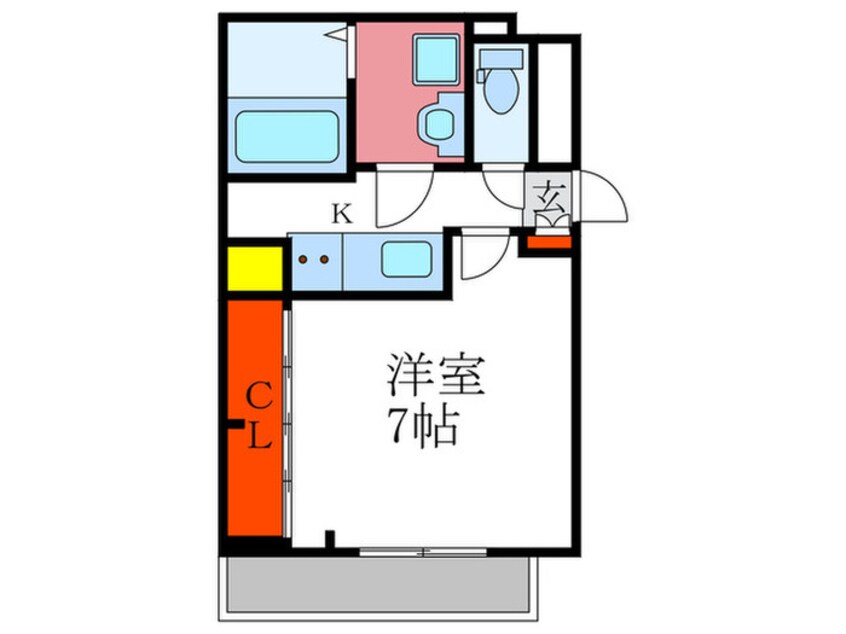 間取図 アロッジオ長岡京