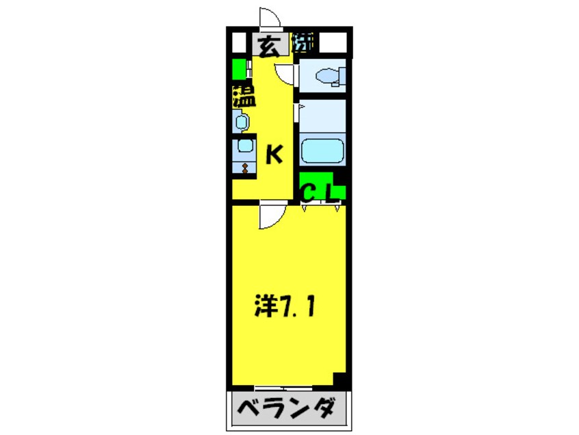 間取図 ドリームコート岸里