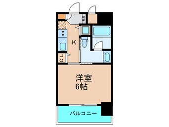 間取図 アリエ大阪城北