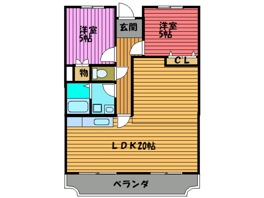 間取図 ファミリアル隆樹