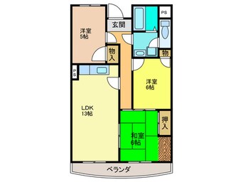 間取図 ファミリアル隆樹