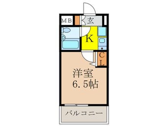 間取図 エスリード北大阪