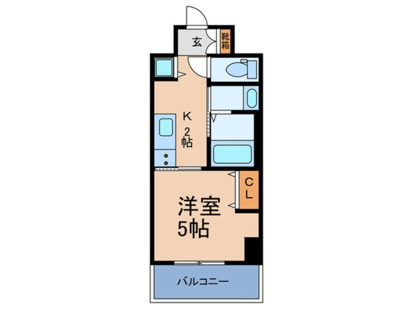 間取図 アーバンパーク住之江公園Ⅱ