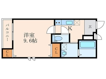 間取図 仮)フジパレス東難波町三丁目
