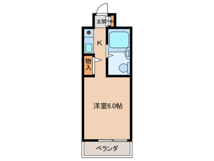 間取図 コ－ポ丸松