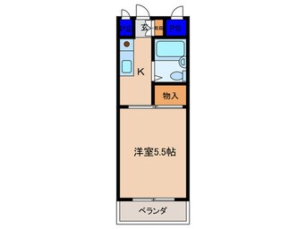 間取図 コ－ポ丸松