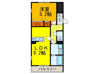 間取図 アム－ル　レオ