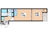Ｐｒｏｓｐｅｒ　Ｈｏｍｅ桜木町 1DKの間取り