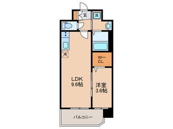 間取図 ソルテラス京都JUJO華(213)