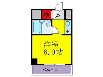 間取図 エグゼコ－ト天六