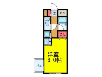 間取図 プレジ－ル高槻
