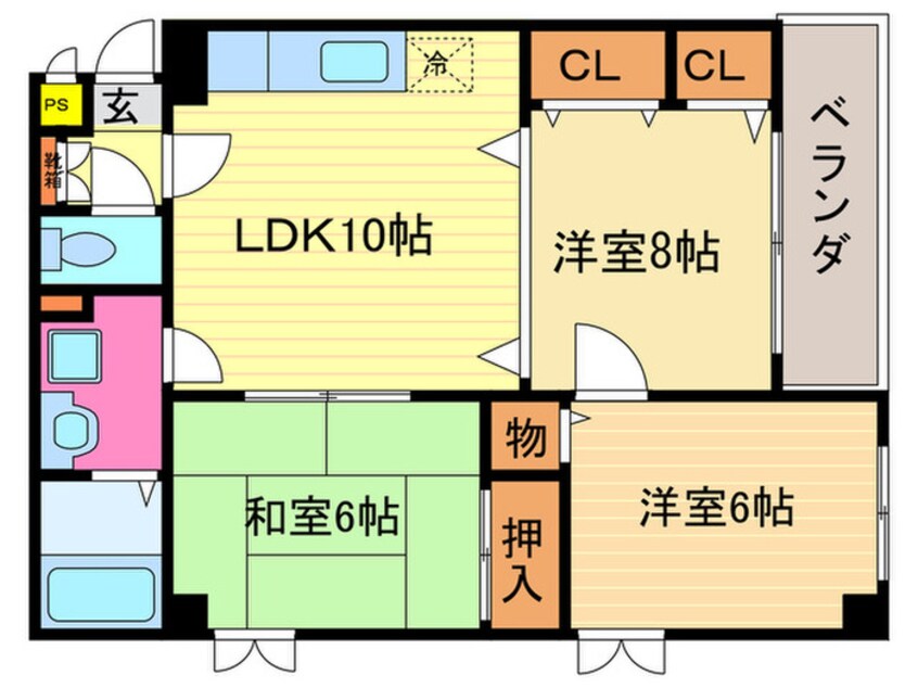 間取図 ラビリント川島