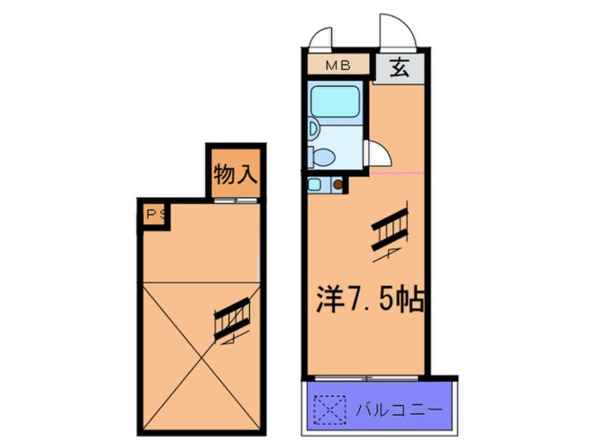 間取図 ロフティ野田