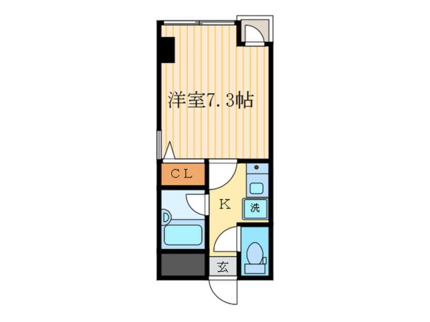 間取図 シャトードゥフルール