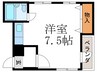 コーポＶ 1Rの間取り